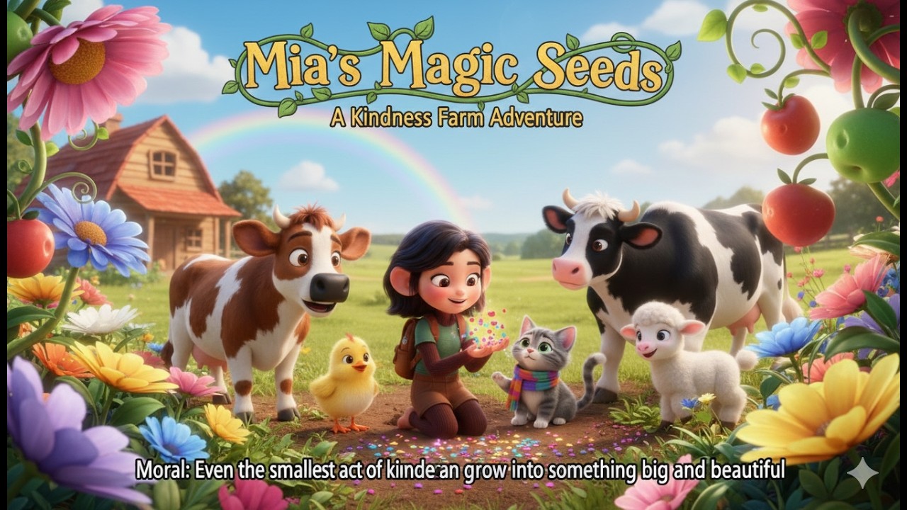 “Mia’s Magic Seeds A Kindness Farm Adventure” by The Kindness Club