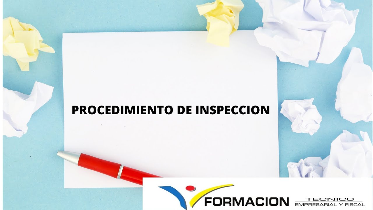 PROCEDIMIENTO DE INSPECCION