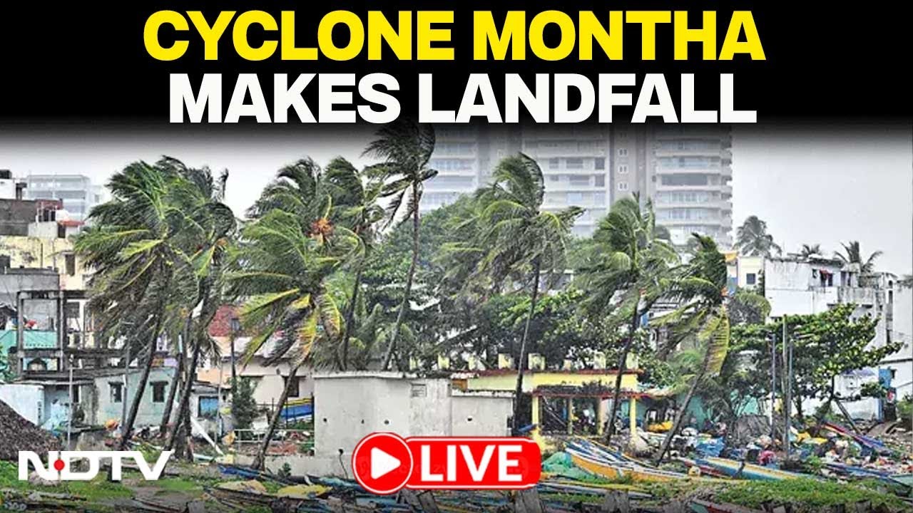 Andhra News LIVE | Cyclone Montha | Cyclone Montha Begins | Cyclone Montha LIVE News