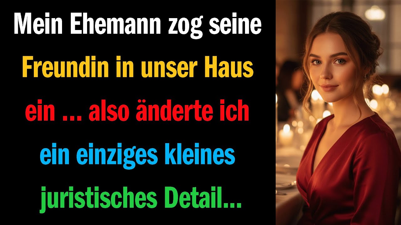 Mein Ehemann zog seine Freundin in unser Haus ein