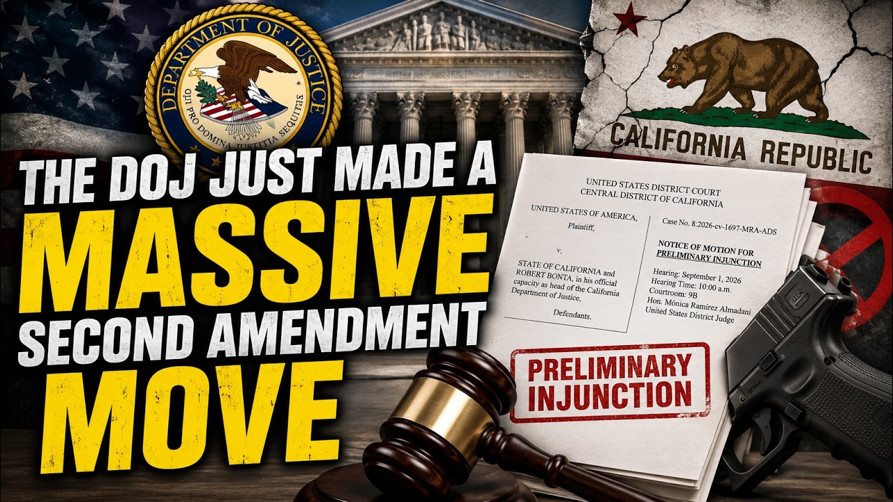 The DOJ Just Made a MASSIVE Second Amendment Move
