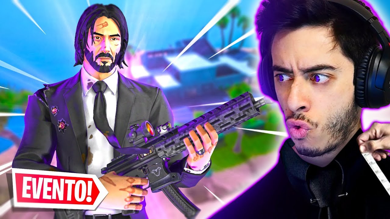 VIREI O JOHN WICK! - Fortnite