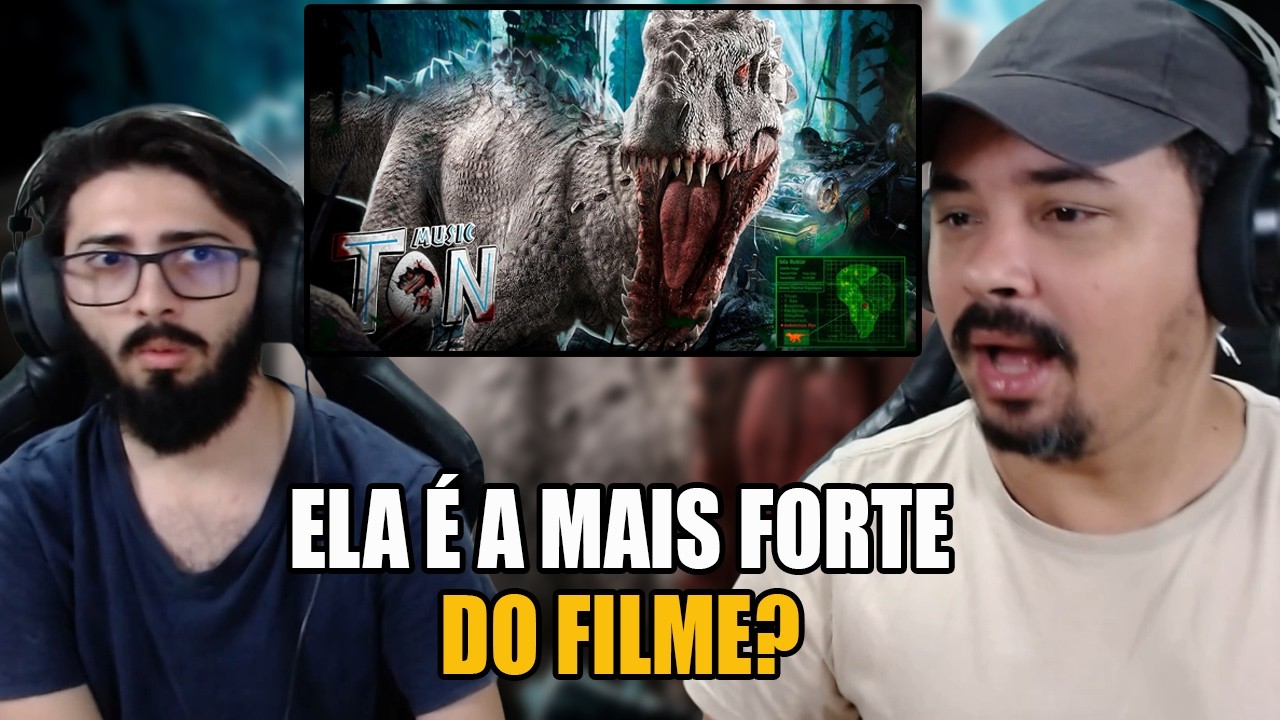 Rainha Indomável | Indominus Rex (Jurassic World) | Papyrus Da Batata feat. ‪@AnnyTHN‬ | REACT