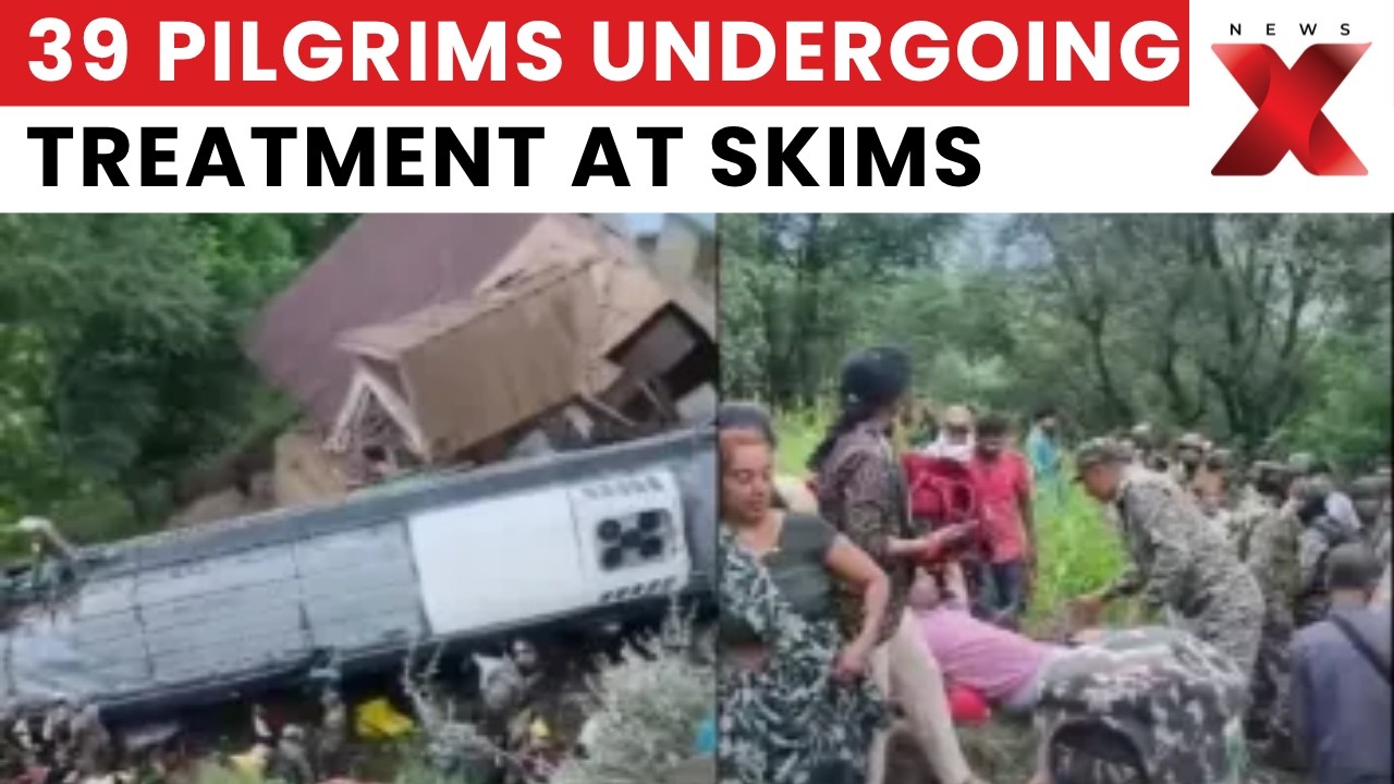 Amarnath Yatra Bus Accident: J&K DG Reviews Injured Pilgrims' Health, Assures Best Medical Care
