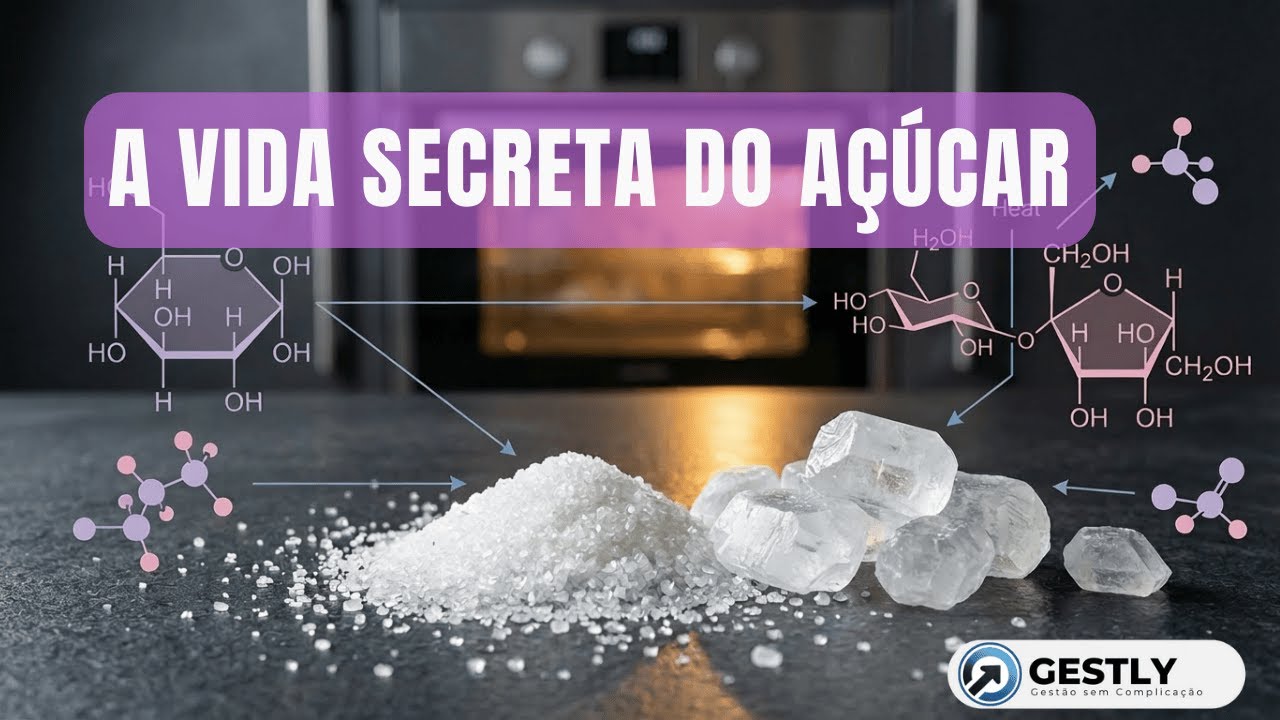 O Papel do Açúcar na Confeitaria 🍬 | Ciência do Assamento e Textura Perfeita