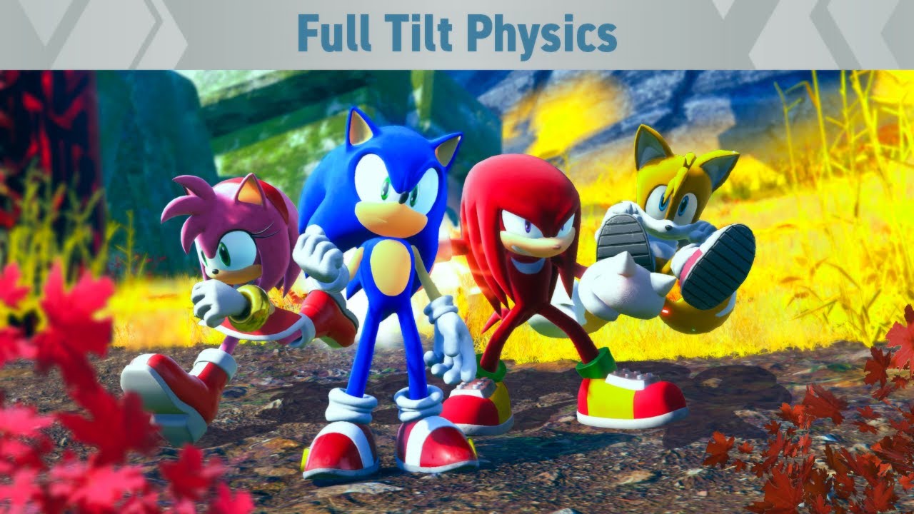 Sonic Frontiers: Full Tilt Physics Gameplay