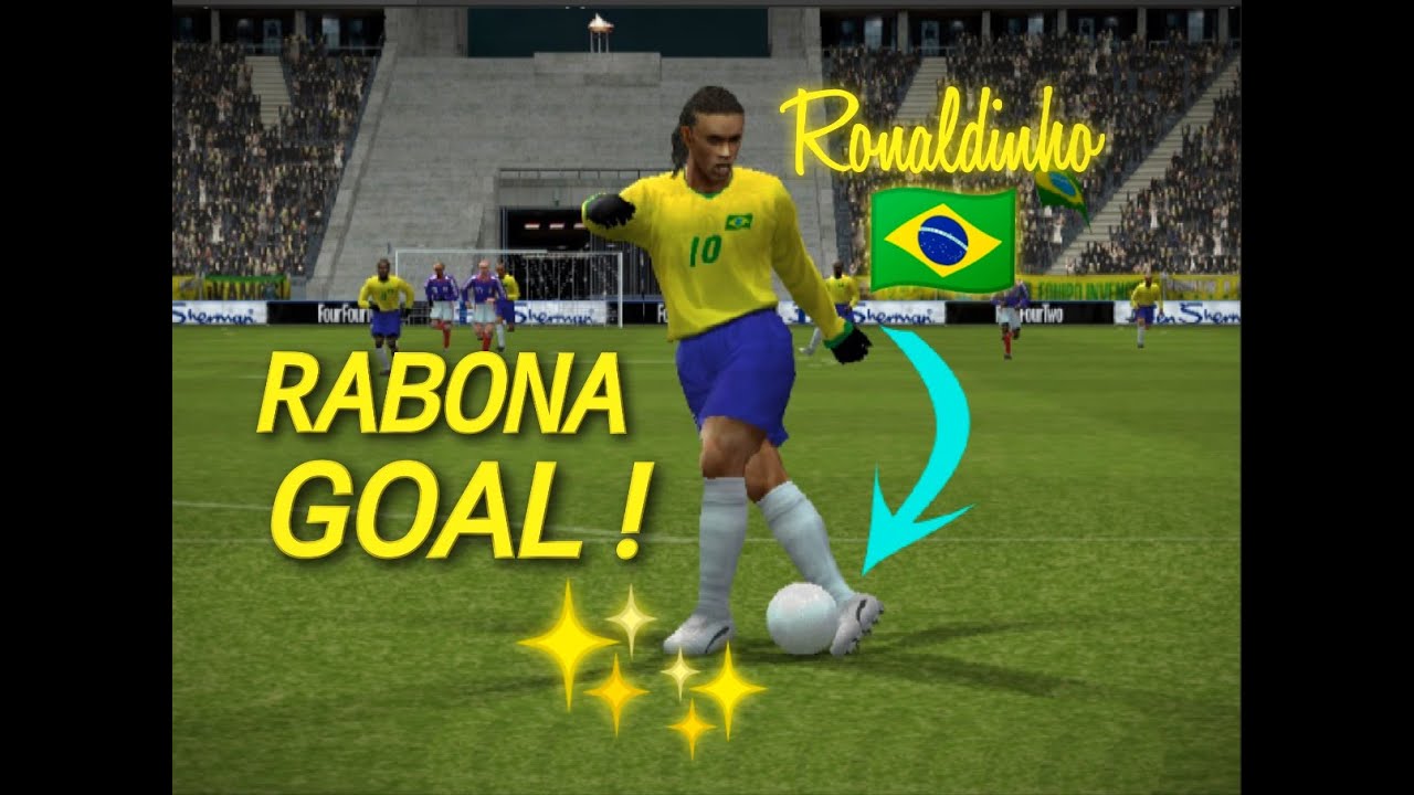 ✨ RONALDINHO MAGIC - RABONA GOAL ✨ | BRAZIL | PES 6