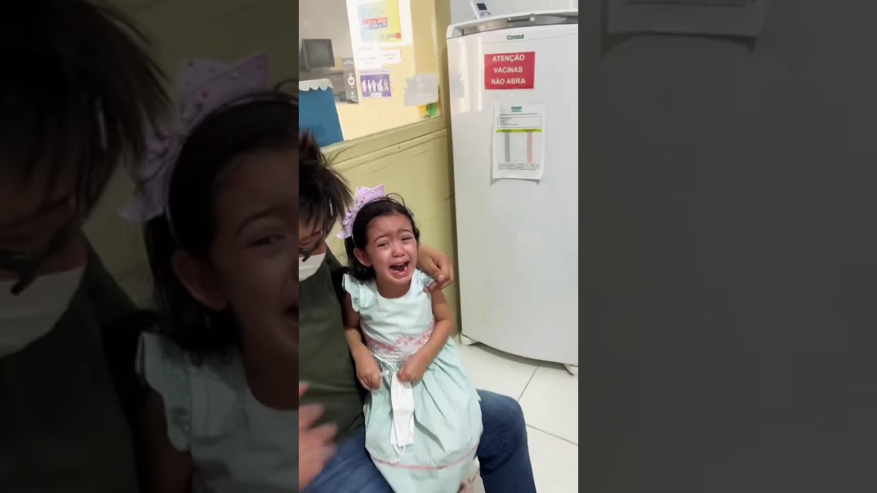 “Tomei Vacina e Chorei 😭💪 Mamãe Disse Que Sou Forte!”