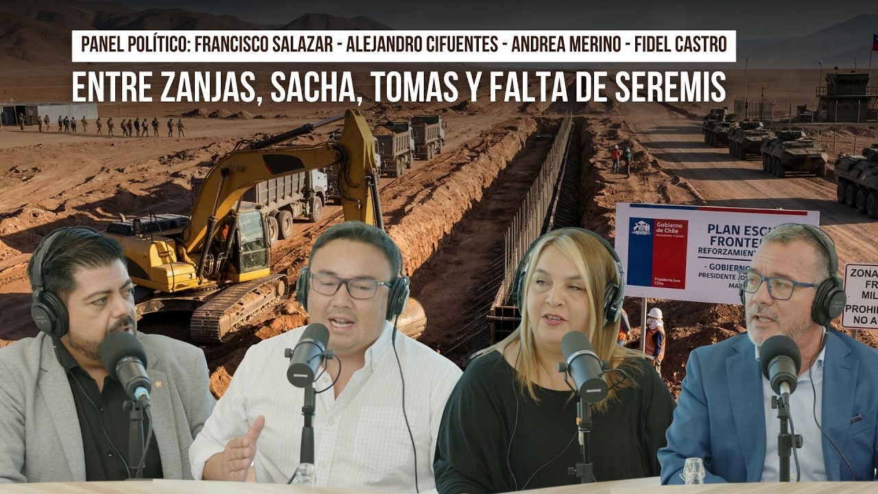 #LaCajaPolítica | Entre zanjas, Sacha, tomas y faltas de seremis en Antofagasta