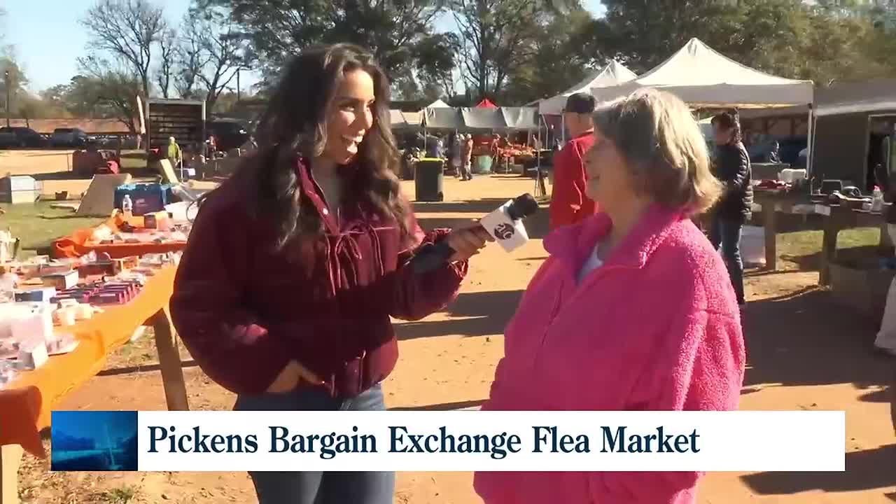 Neat finds at the Pickens Bargain Exchange Flea Market!