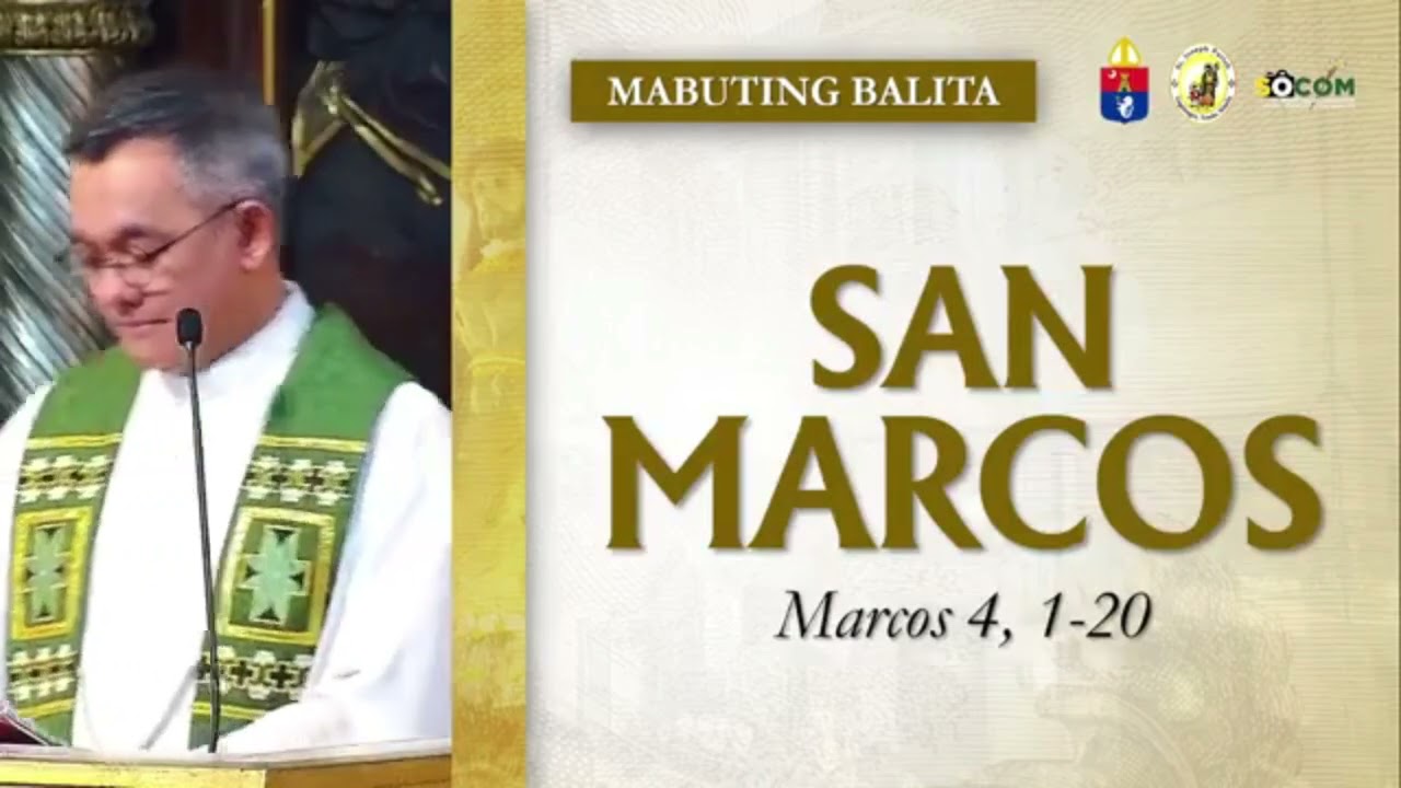 Ang Mabuting Balita at Homiliya, Miyerkules, January 28, 2026