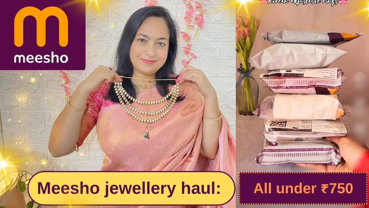 Budget Bling Alert! 💎✨ Meesho Jewellery Sets Haul Starting 120– Royal Look, Desi Price  #ashigautam