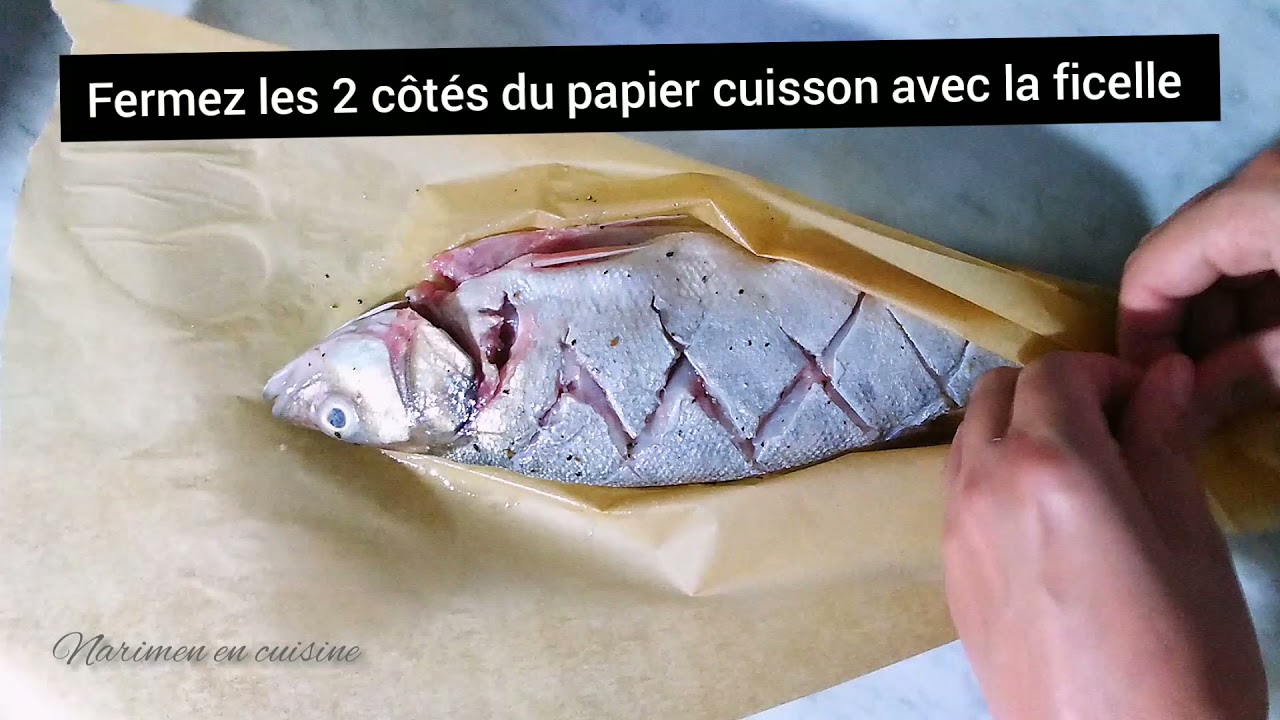 Loup de mer au four facile léger et délicieux 😋