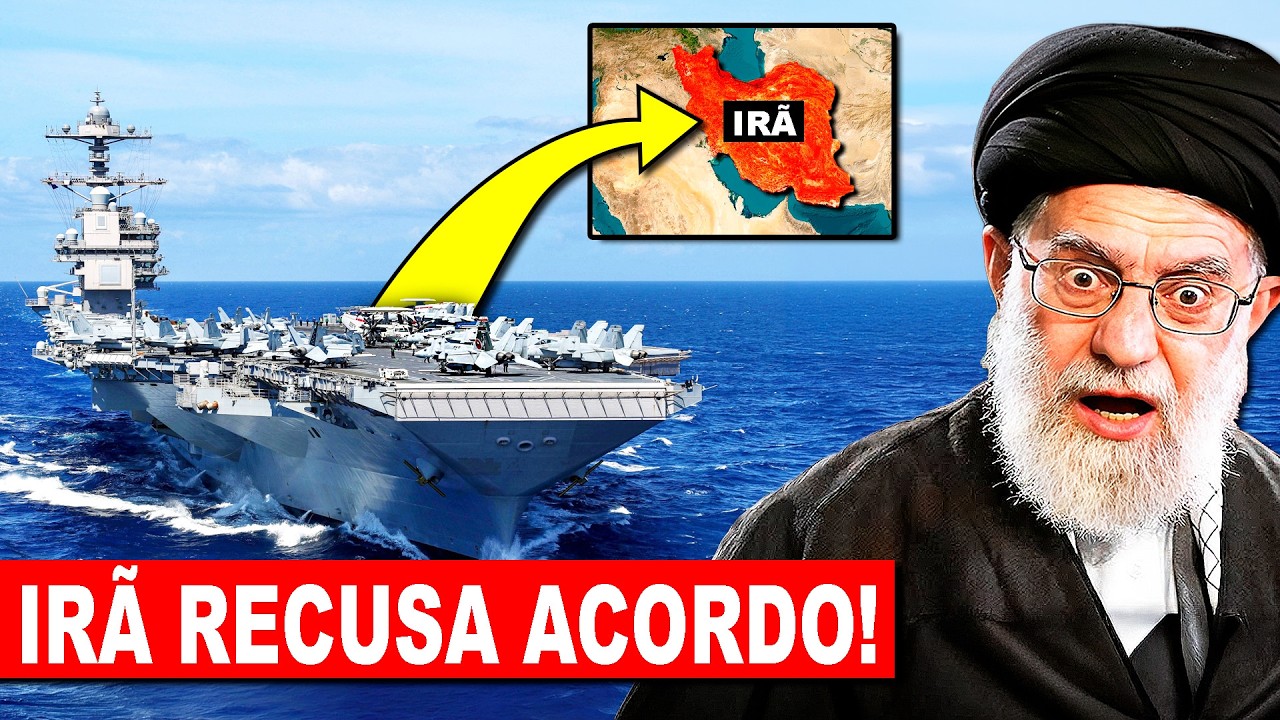 URGENTE!! Irã RECUSA acordo de mísseis, e Pentágono prepara envio de segundo porta-aviões