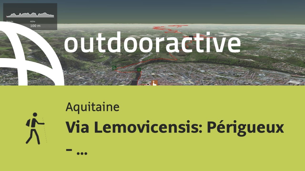 Pilgerweg in Aquitaine: Via Lemovicensis: P&eacute;rigueux - Douville-Pont-St-Mamet