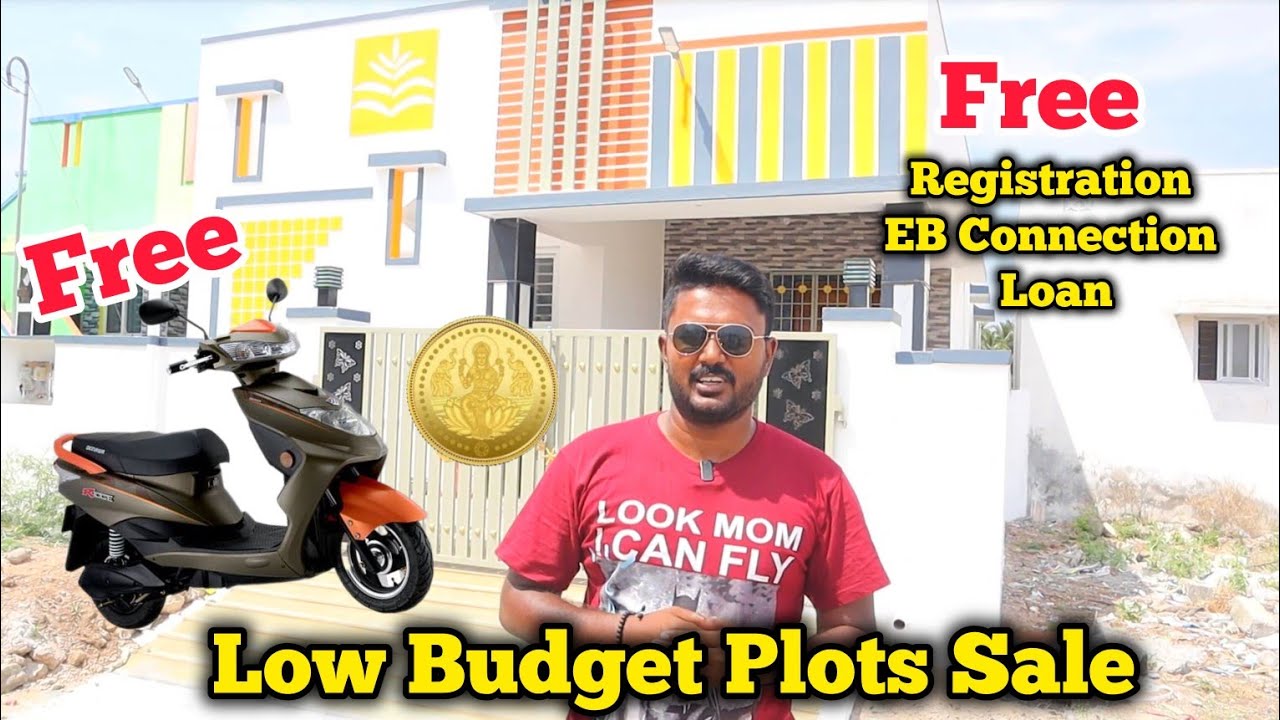 17.90 லட்சத்தில் இடத்துடன் சொந்த வீடு Free Electric Scooter 💥 Gold Coin 💥 | Low Budget Plots sale