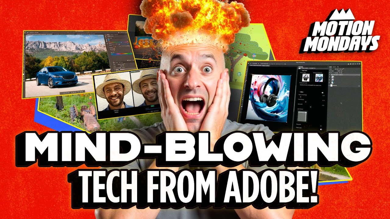 Самые безумные новинки Adobe MAX, обновления After Effects и возвращение мельницы?! | Motion Mondays