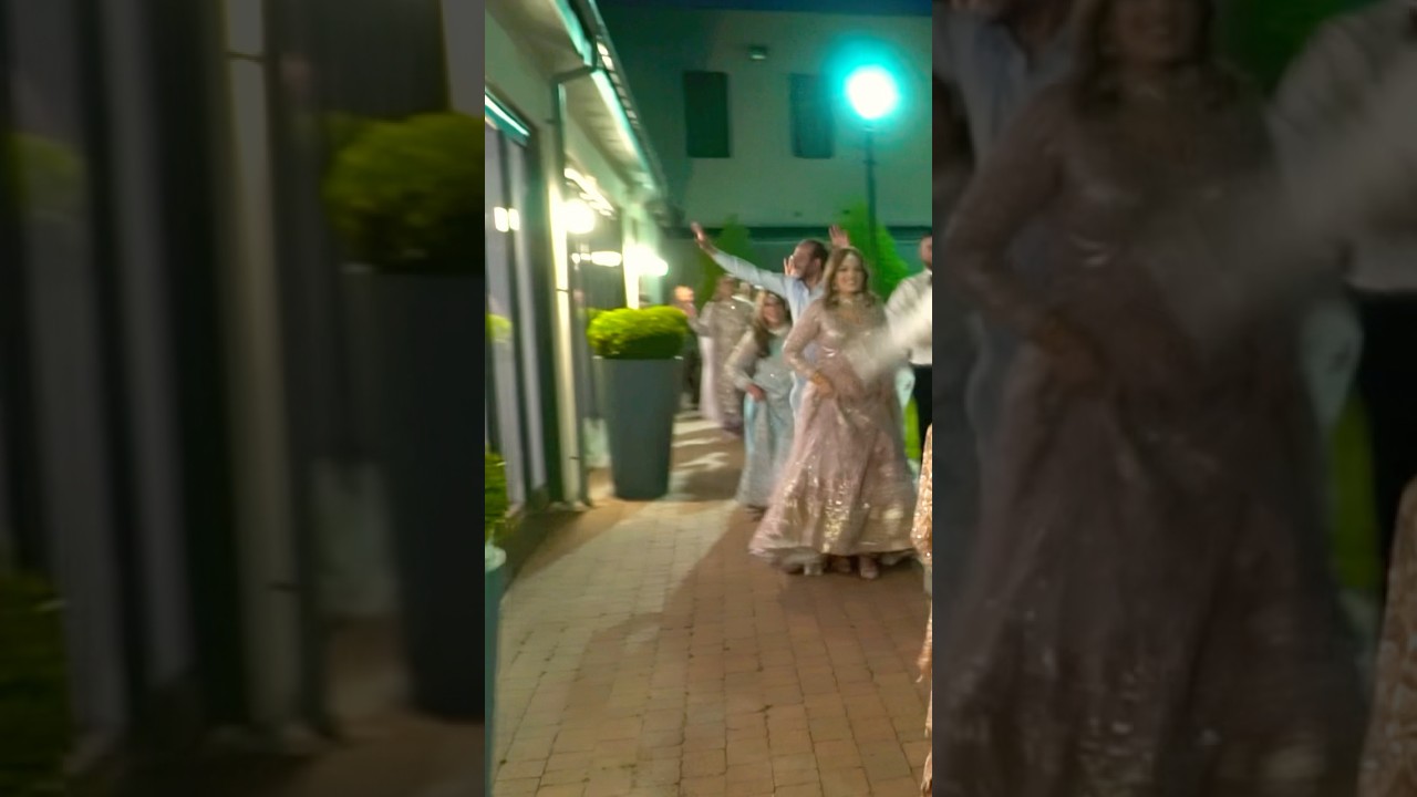 Desi rail gaddi on Walima day 🥰#pakistani #shortsvideo #shaadi #mehndi #shorts #desi #walima