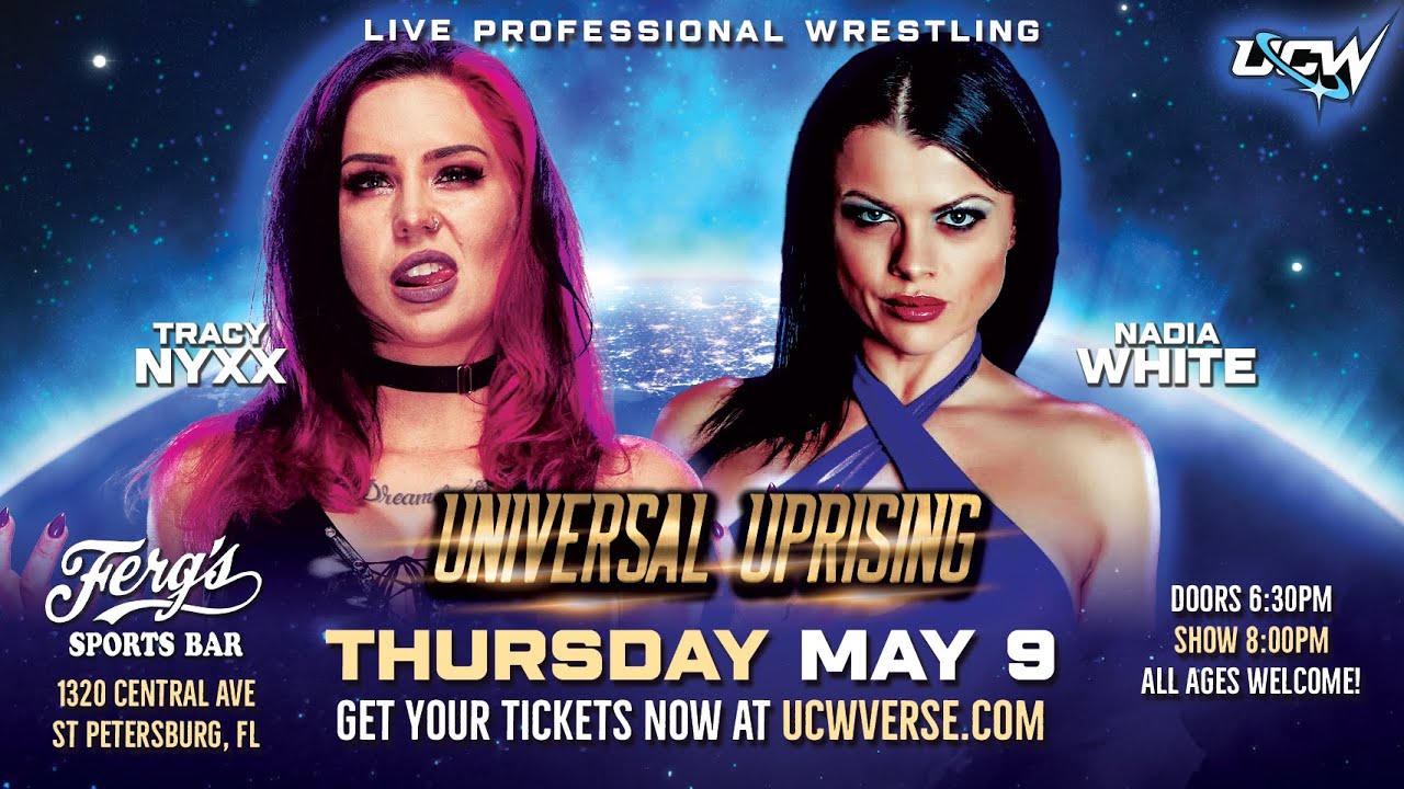 [FREE WOMENS' WRESTLING MATCH] Tracy Nyxx vs Nadia White - UCW Universal Uprising