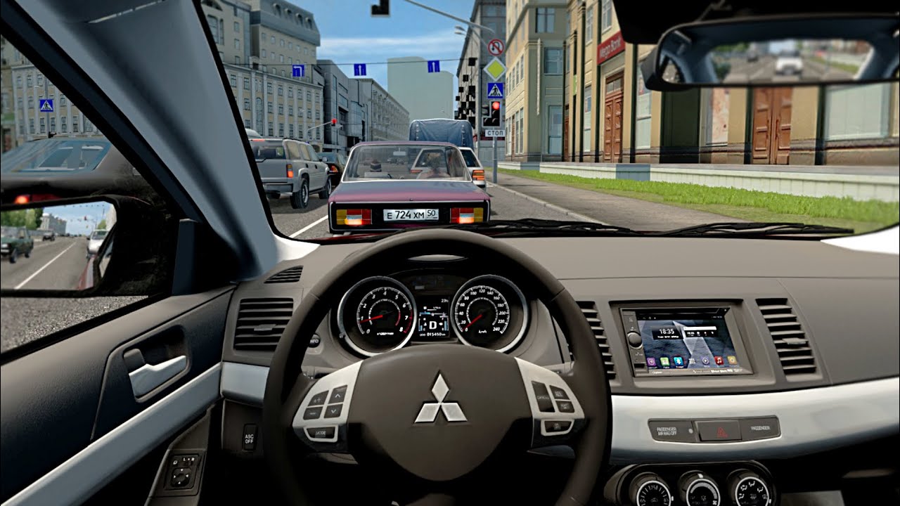 City Car Driving - Mitsubishi Lancer X