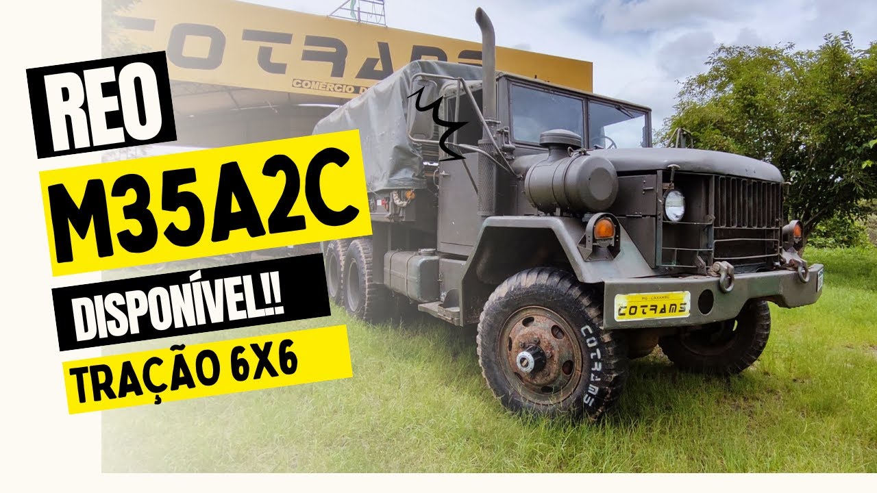 Reo M35A2C 6x6 VENDIDO Viatura da guerra do Vietnã adquirida dos Fuzileiros