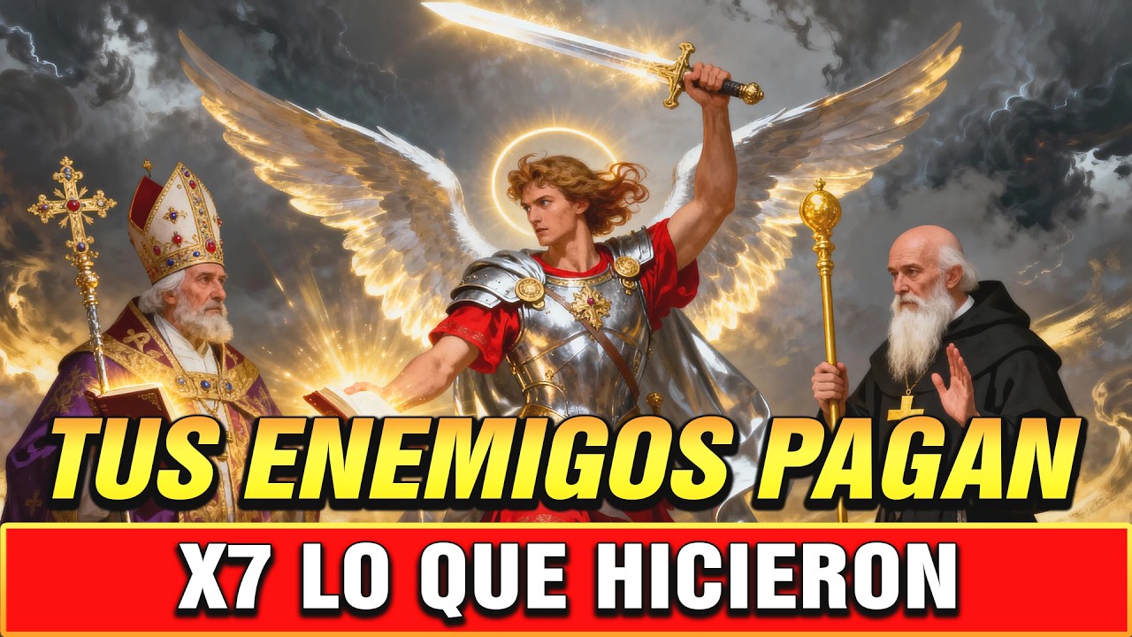 🔴Oración de Guerra Espiritual: San Benito, San Miguel y San Cipriano Derrotan Toda Maldad