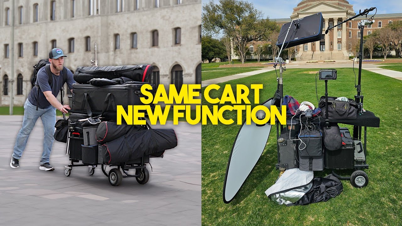 Making a DIY Multi Function Filmmaking Cart