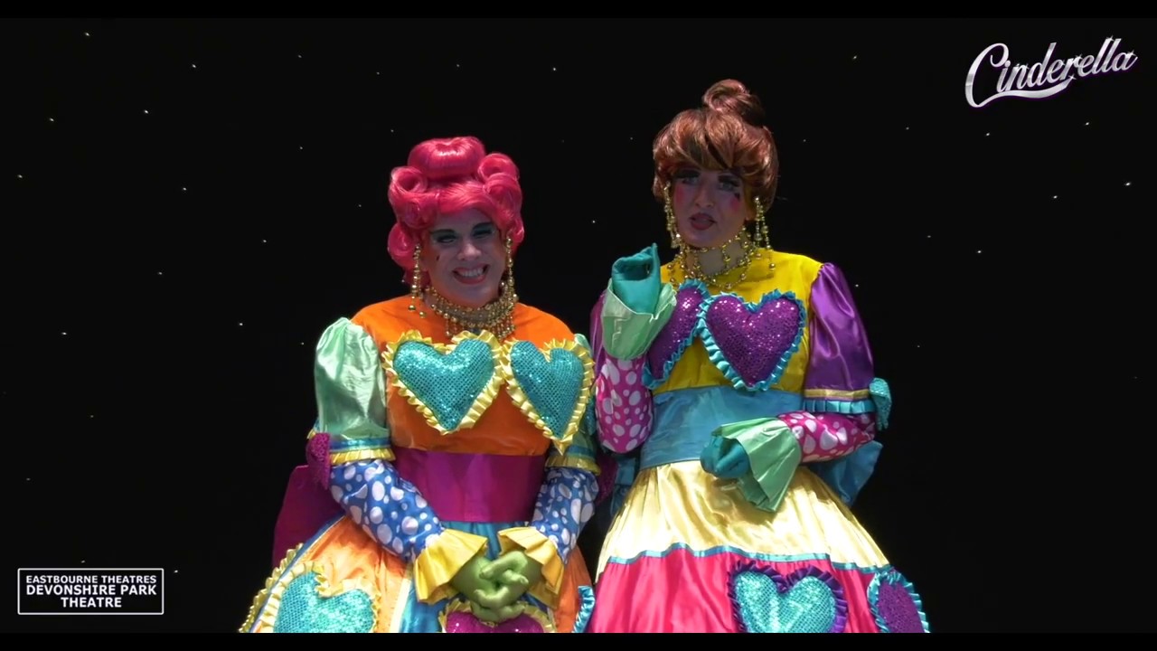 Introducing the Ugly Sisters - Cinderella - Devonshire Park Theatre, Eastbourne