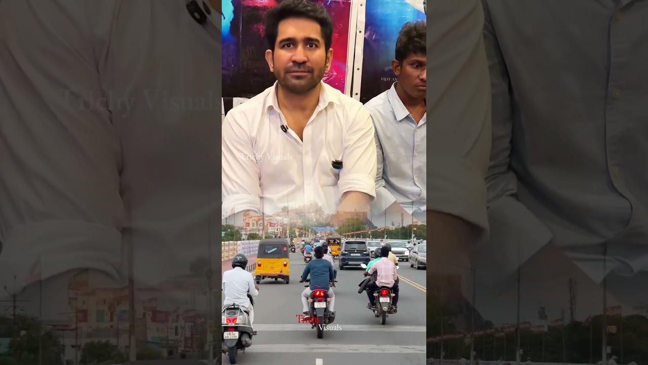 Vijay Antony sir Trichy ya #vijayantony #trichy #trending #youtubeshorts  #rockford #trichyyoutuber