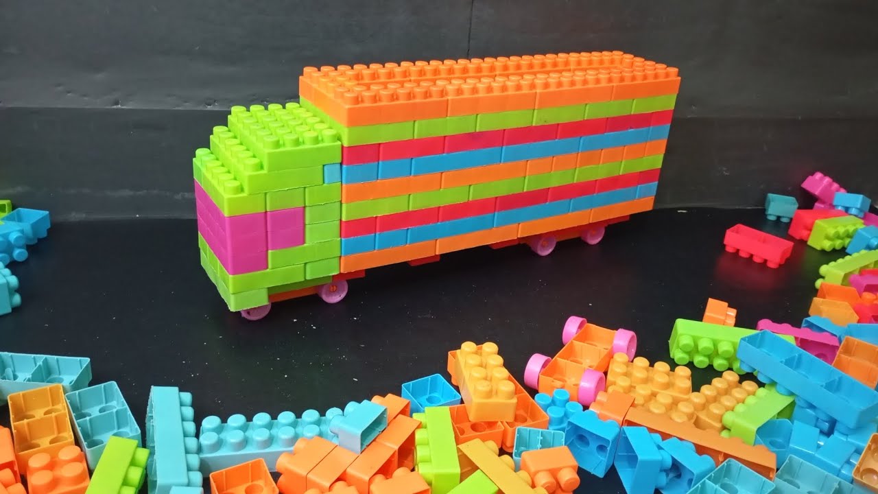 Satisfying DIY Big Truck Build | ASMR Building Blocks #buildingblocks
