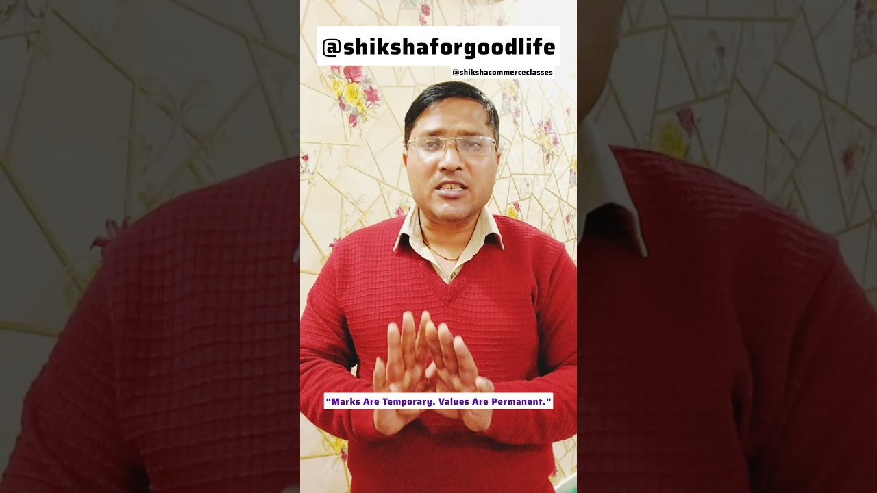 Marks Are Temporary. Values Are Permanent. 