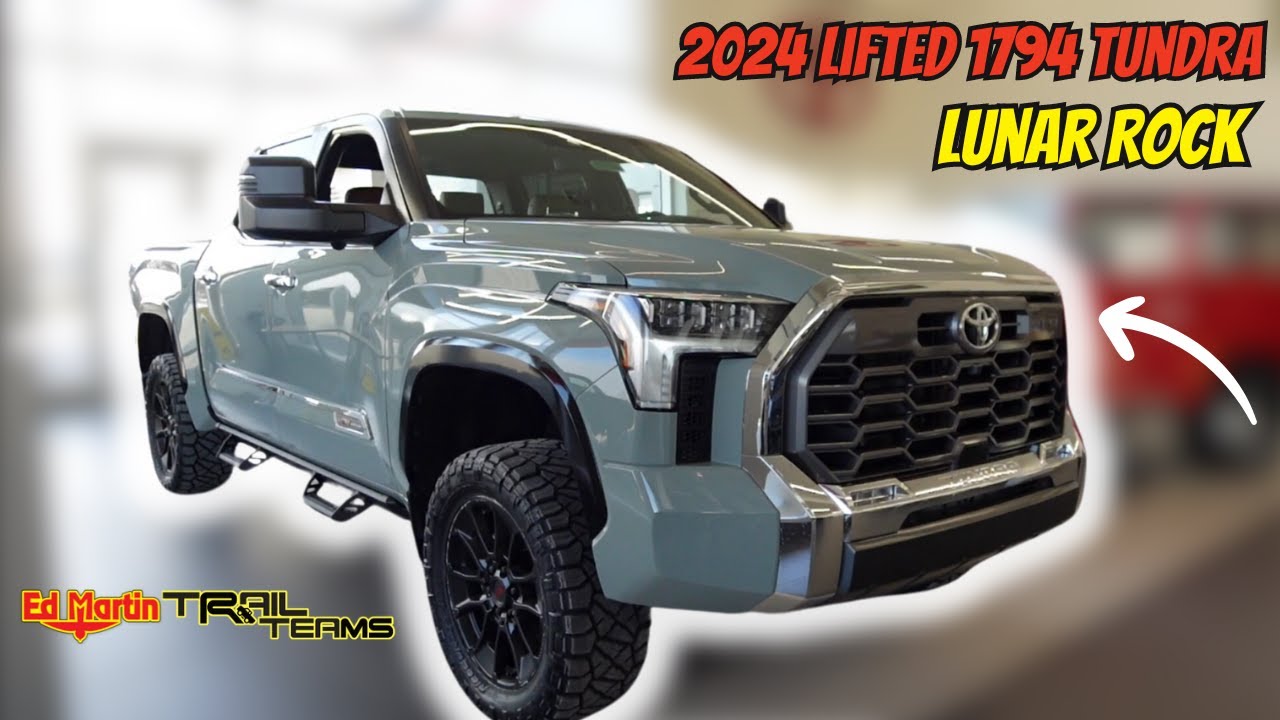 2024 1794 LIFTED TUNDRA Lunar Rock! MUST SEE!