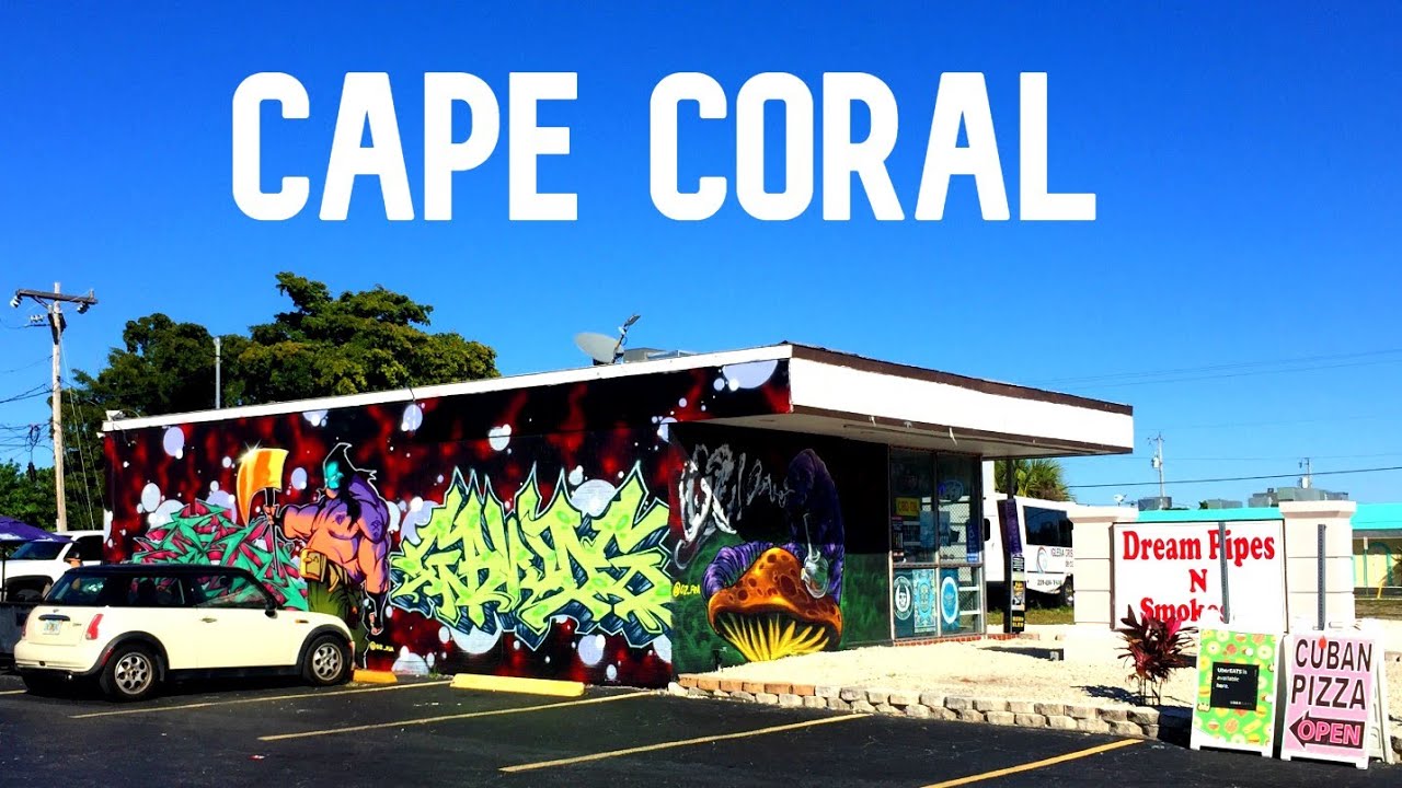 Exploring CAPE CORAL - Downtown + City Streets