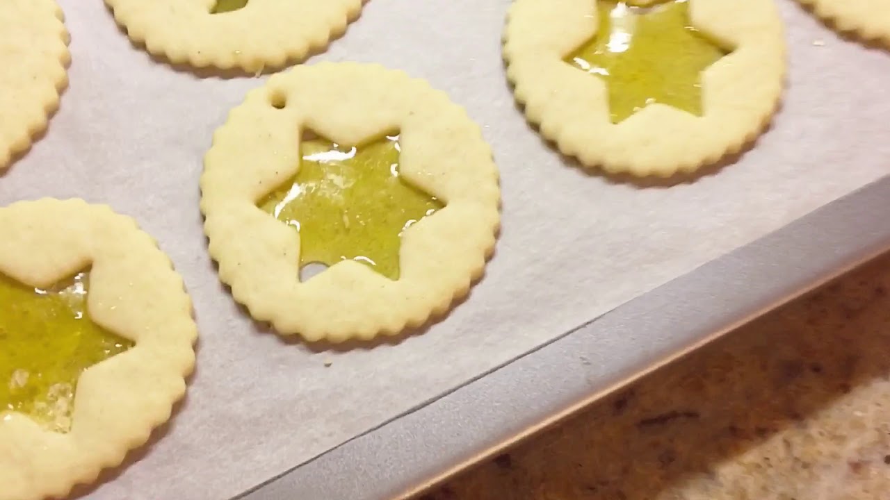 Weihnachtskekse Glas Plätzchen  Biscotti effetto vetro Glass Cookies Christmas