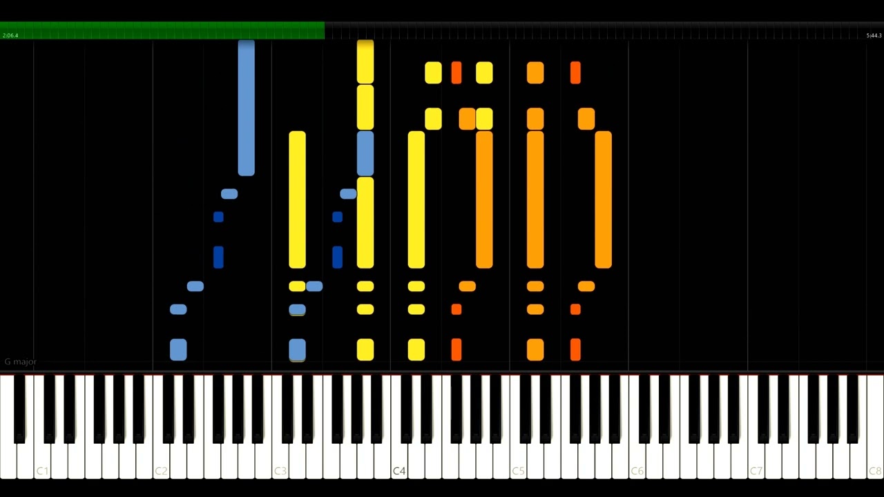 Grand ch&oelig;ur dialogu&eacute; - Eug&egrave;ne Gigout - Synthesia HD 60 fps