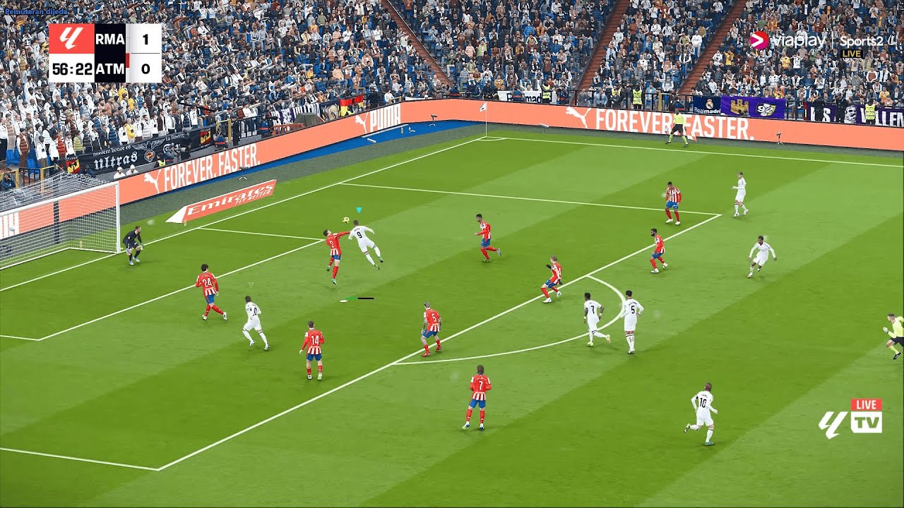 Football Life 2025 Gameplay La Liga Full MOD. Real Madrid vs Atletico Madrid. [Full MOD List + Link]