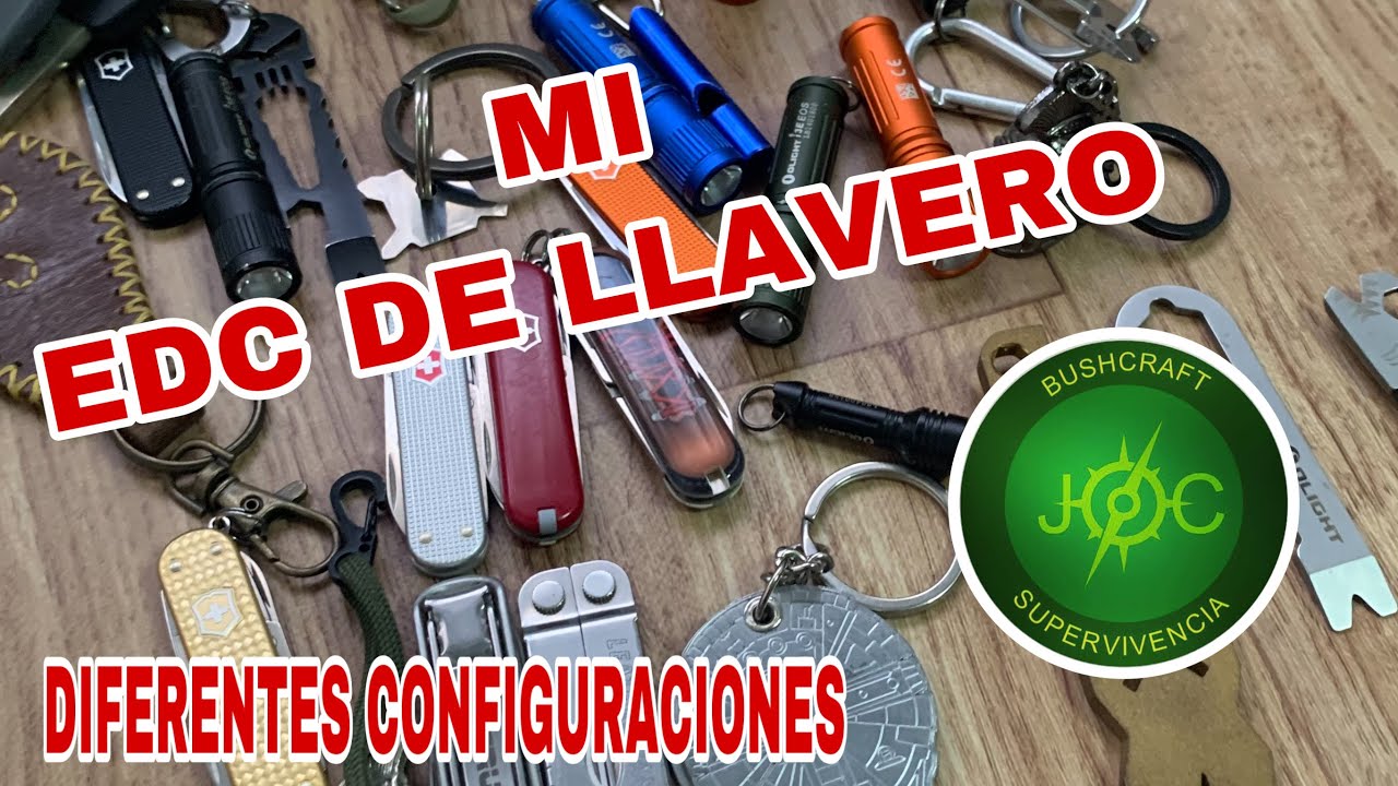 ❌ Mi EDC de LLAVERO ❌ ( diferentes configuraciones )