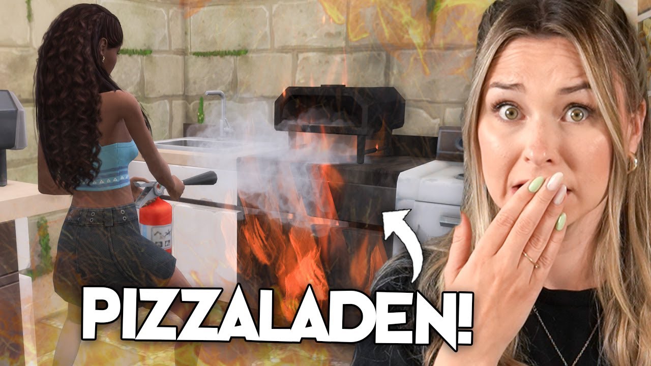 Mein Pizzaladen in Die Sims 4 l&auml;uft nicht so gut, wie gedacht... 💔 | simfinity