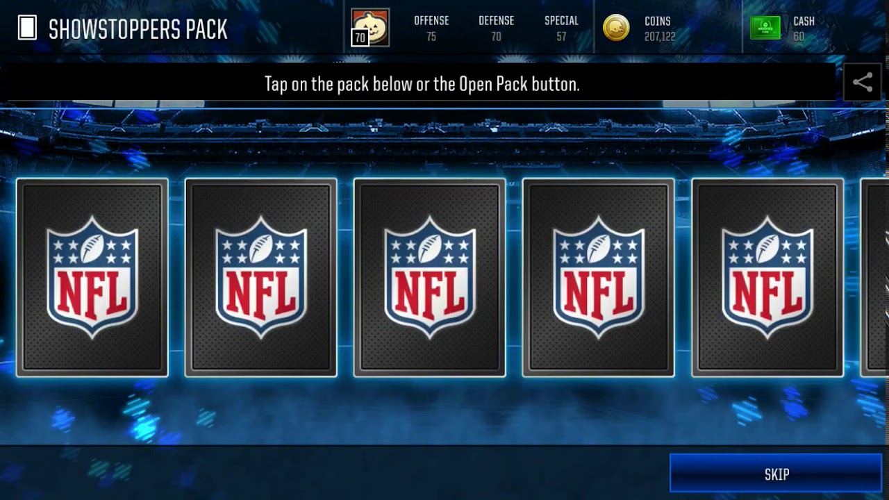 Madden mobile 18 Showstopper Pack Opening