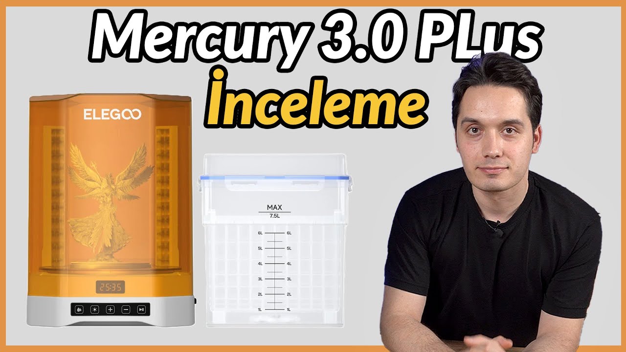 Elegoo'nun en yeni yıkama ve kürleme makinesini inceliyoruz - Mercury 3.0 Plus
