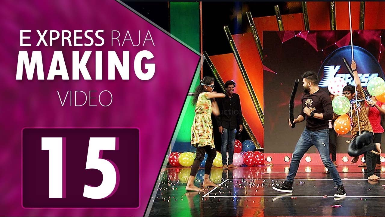 Express Raja Making Video 15  Behind the Camera  Fun off the Screen
