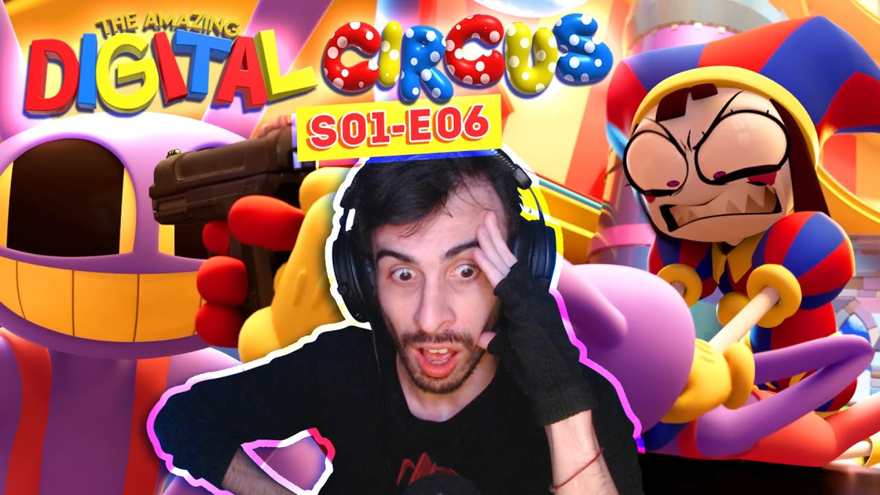 IS JAX TOO FAR GONE?! THE AMAZING DIGITAL CIRCUS 1x6 (They All Get Guns) Reaction/Commentary