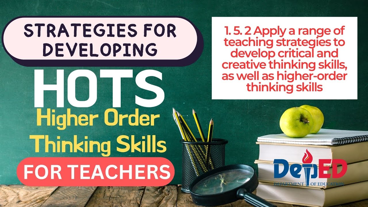 HOTS Higher Order Thinking Skills for Teachers