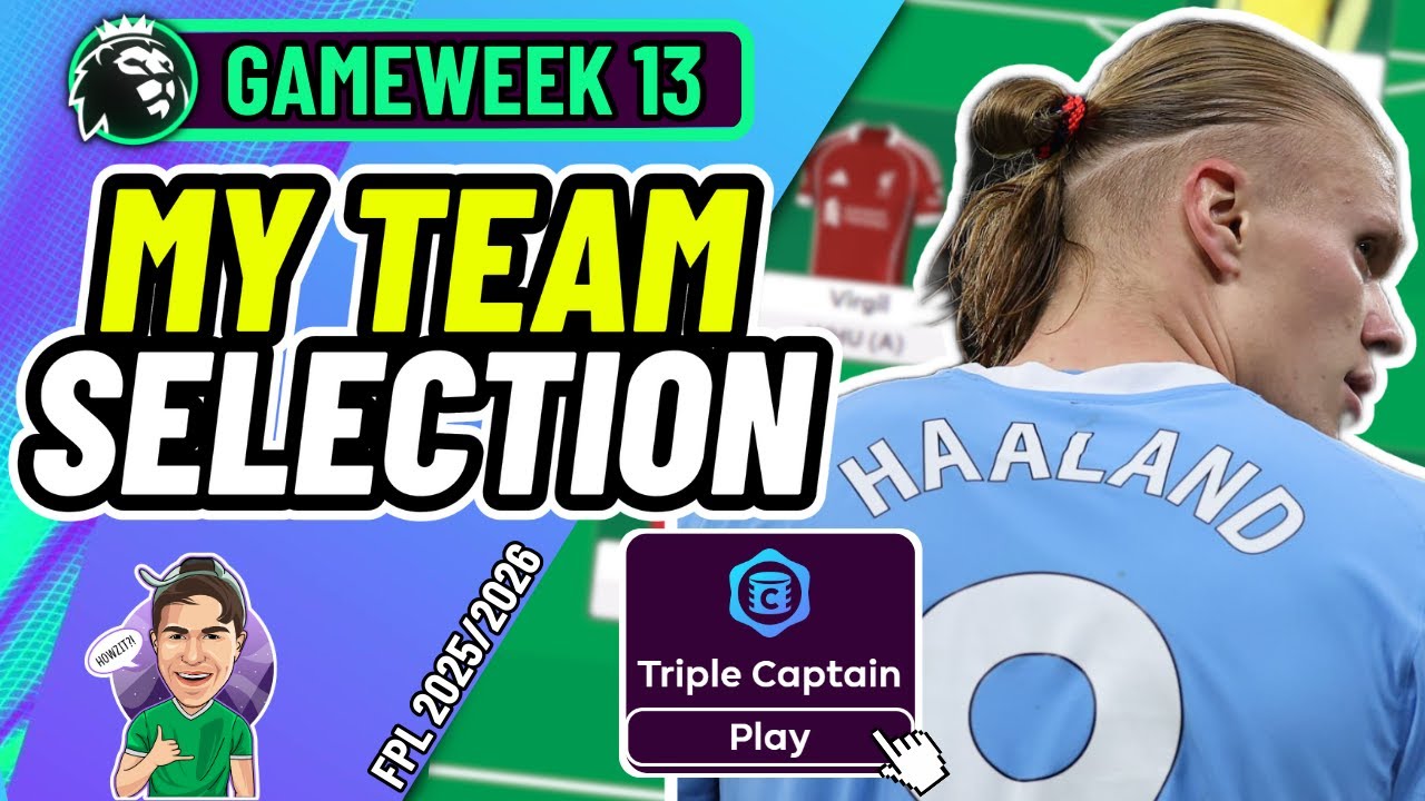 МОЯ КОМАНДА FPL GW13 | СВОБОДНЫЙ УДАР или ТРОЙНОЙ КАПИТАН?! ✅ | Fantasy Premier League 2025/2026!