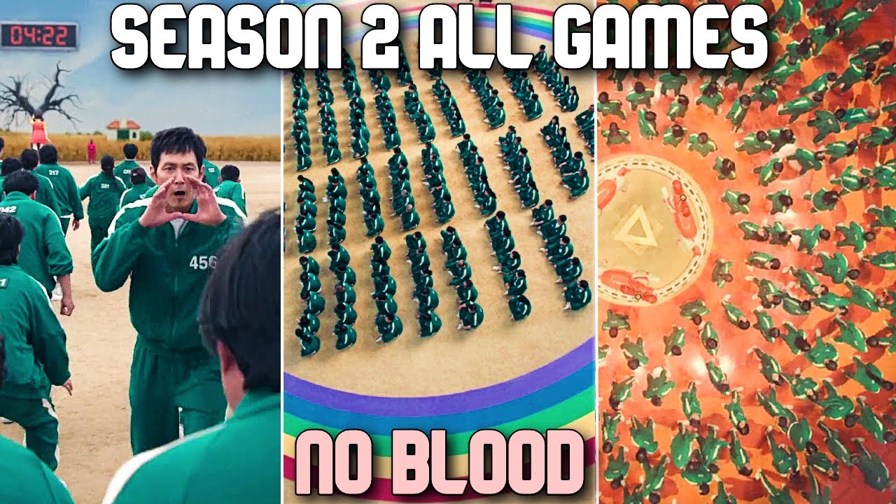 Season 2 All Squid Games NO Blood