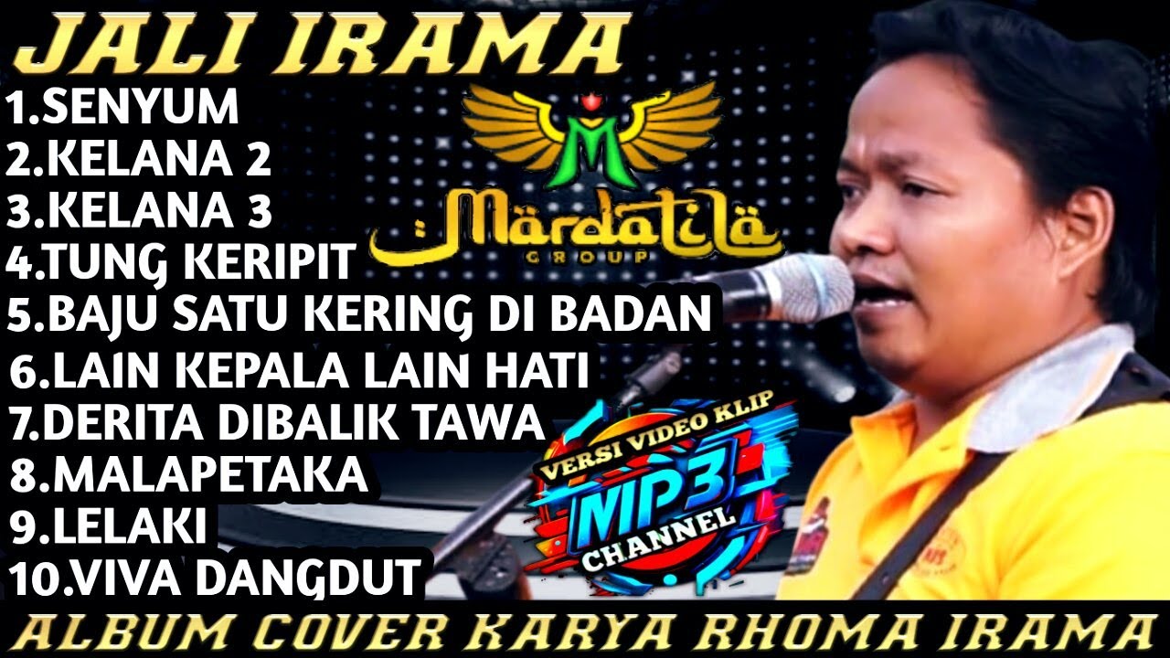 JALI IRAMA | MARDATILA GROUP | ALBUM COVER | KARYA RHOMA IRAMA#9