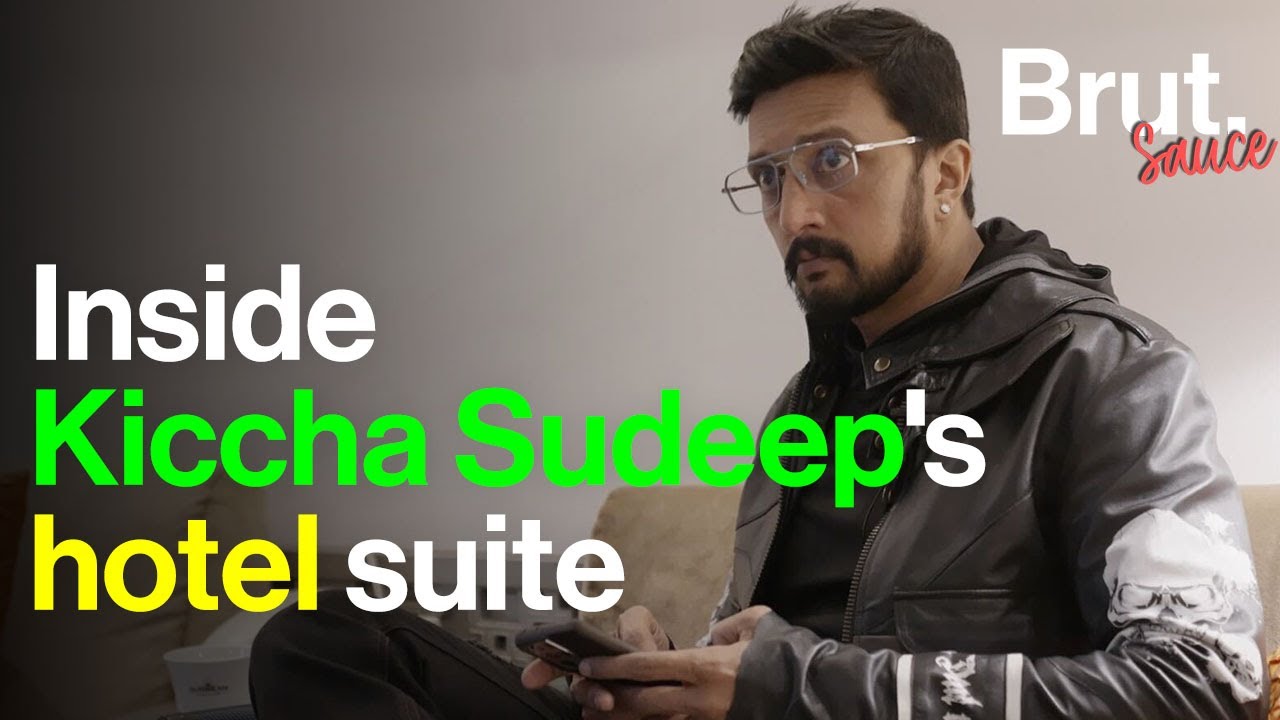 Inside Kiccha Sudeep’s Hotel Suite | Brut Sauce