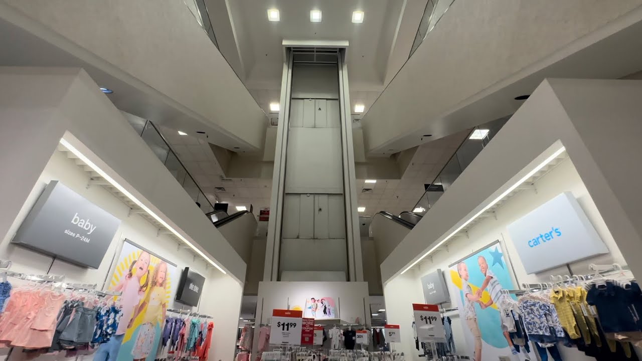 Scenic Montgomery Square Button Elevator at JCPenney Westminster Mall in Westminster, CA