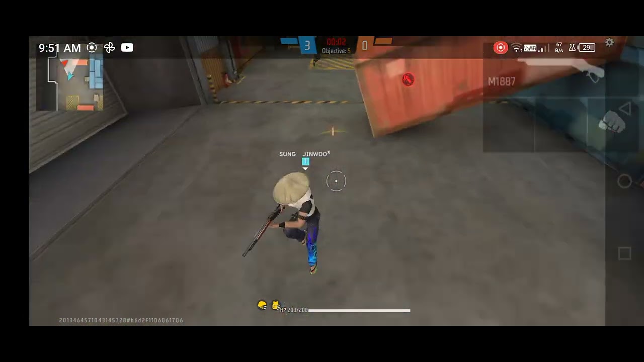 Lone Wolf: Headshot 1v1 FREESTYLE 🥷🏻#video #vairal 