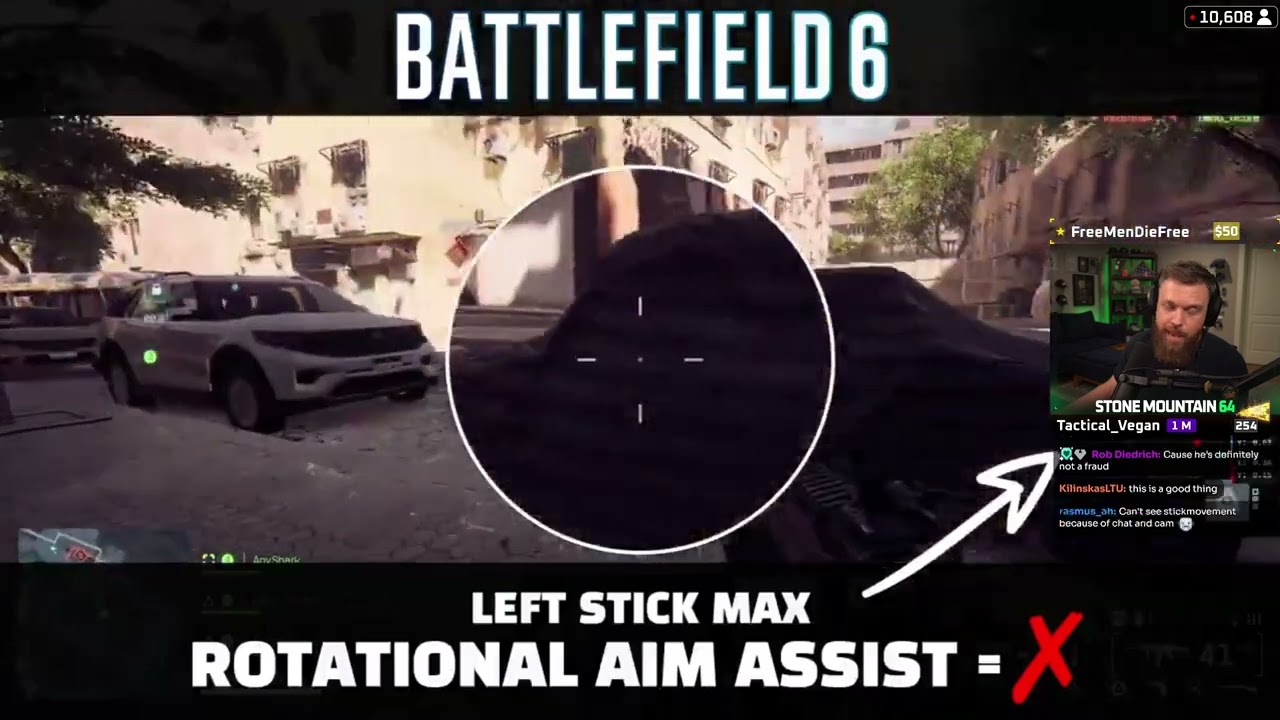 Battlefield 6 CONTROLLER Aim Assist vs Call of Duty (Rotational Aim Assist)